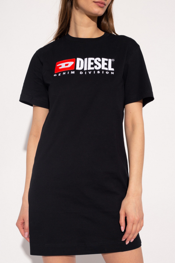 洗練されたデザイン　DIESEL　D-EGOR-DIV DRESS M Egor - shorts med stribet detalje - 'D - Div' dress Diesel
